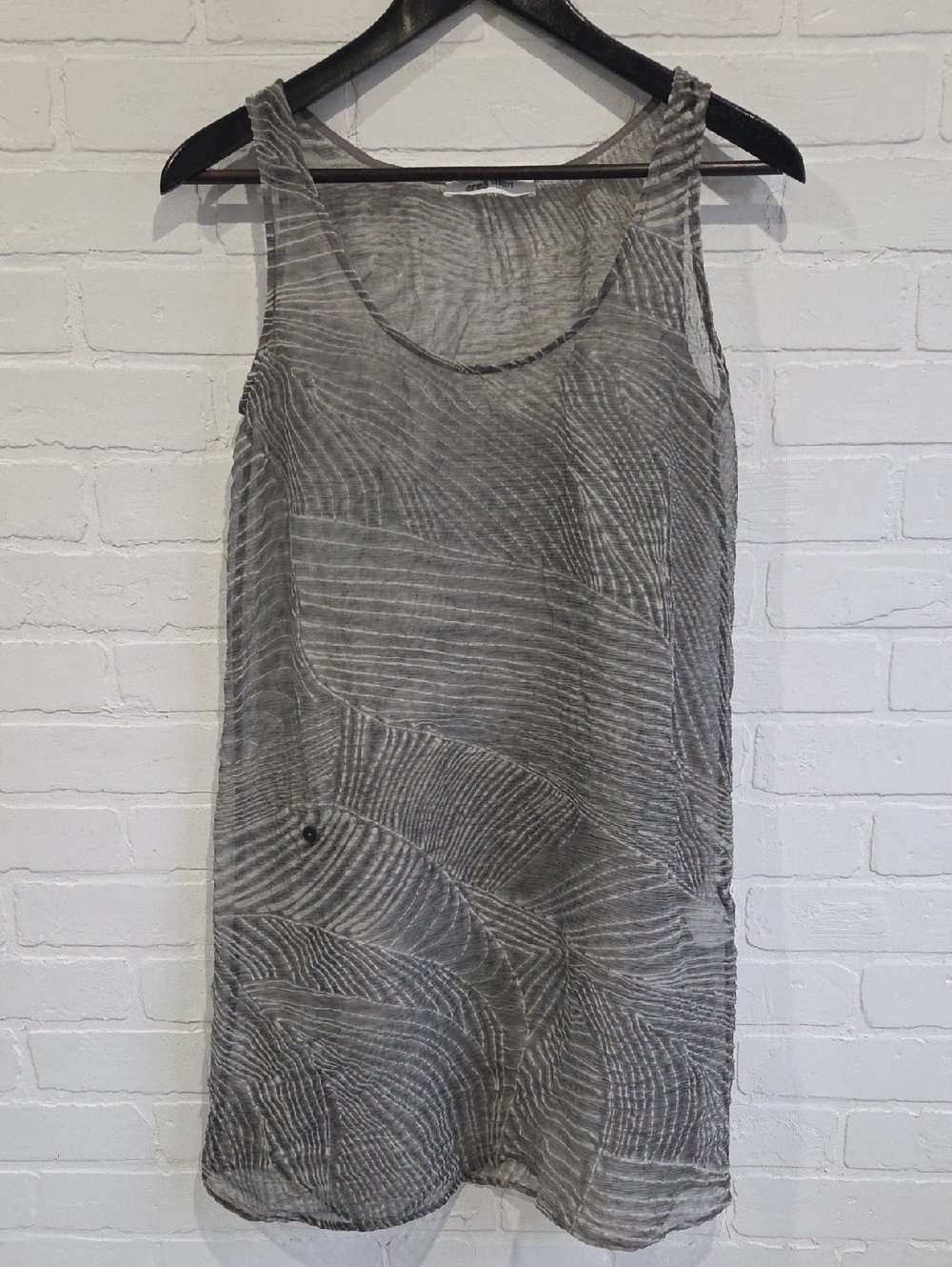 Crea Concept Sheer Silk-blend Dress